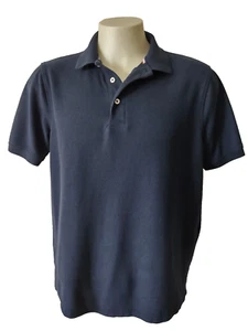 Polo French Toast Para Hombre Talla Grande Manga Corta Camisa Azul Cuello 3 Botones Azul Marino - Imagen 1 de 10