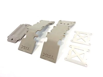New Traxxas T-Maxx 3.3 4907 Complete Skid Plate Set Front Rear Center - Image 1 of 3