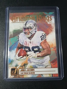 Josh Jacobs - Donruss Football 2023 - Las Vegas Raiders - Gridiron Kings - Picture 1 of 2