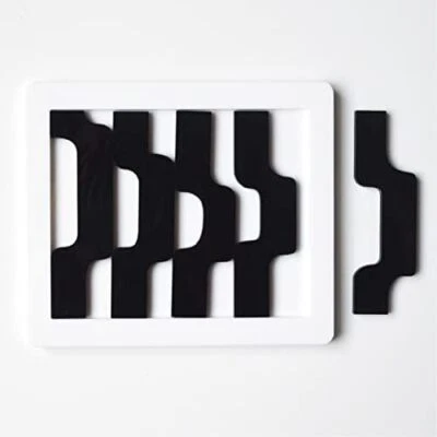 Jigsaw Puzzle Difficult Burning Brain Packing Acrylic Puzzle Gift Wave Puzzle-5 - Image 1 of 4