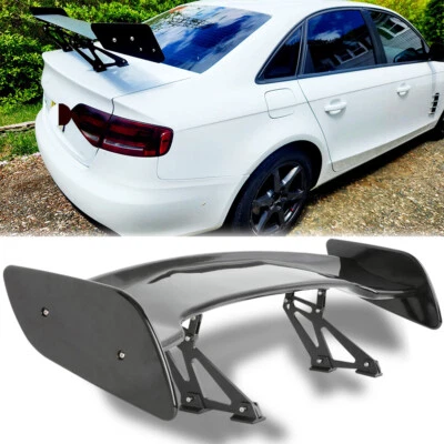 46” Rear Trunk Spoiler Wing Adjustable GT-Style Glossy For Audi A4 /A5 Quattro - Image 1 of 4