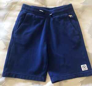 Abercrombie & Fitch Kids Boys Fleece Sweat Shorts Blue Size 7/8