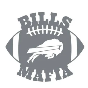 NFL Buffalo Bills football Vinyl Sticker Decal Car Window Bumper Cell window - Bild 1 von 1
