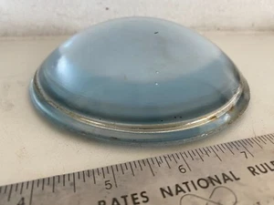 BRITISH RAILWAY BR(W) LARGE CLEAR BULLSEYE LAMP GLASS 5 INCH DIA 40mm DEEP - Picture 1 of 5