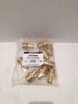Ez-Flo 65126LF Eastman 3/4" Pex X 3/4" adaptador de tubo macho LOTE DE 10 Foto 1 de 3