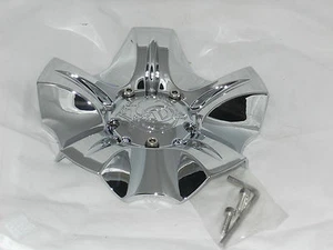NEW VOODOO 412 WHEEL RIM CENTER CAP 3250 MADE IN  KOREA 3250-06 SCREWS INCLUDED  - Picture 1 of 2