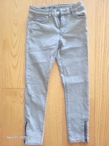 Hudson Skinny Jeans Girls Size 10 Gray Stretch, NEW without tags - Picture 1 of 3