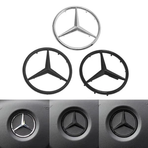 52mm Lenkrad Mitte Emblem Badge für Mercedes Benz A E GLA Klasse 10-15 - Bild 1 von 9