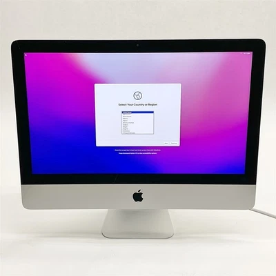 Apple iMac 19,2 A2116 2019 Intel i5 8500 3.00GHZ 21.5" 8GB 1TB HDD OSX Monterey - Image 1 of 4