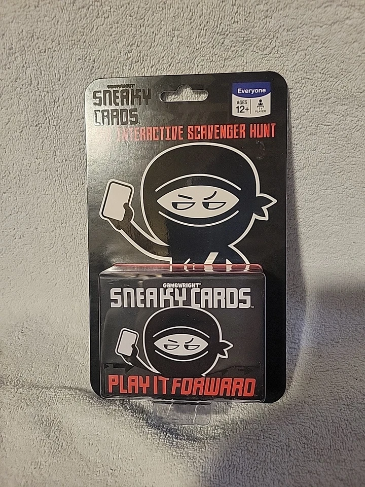 Sneaky Cards Play It Forward Interactive Card Game by Gamewright New Sealed Fast - Image 1 of 2