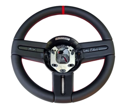 2005-2009 Ford Mustang Steering Wheel NEW TASSEL LEATHER Shelby GT GT500 OEM - Image 1 of 4