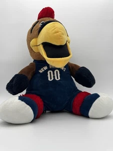 Figuras de peluche de mascota de 10" Bleacher Creatures New Orleans Pelicans Pierre - Imagen 1 de 2
