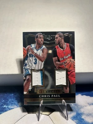 2014-15 Panini Select Chris Paul City to City Dual Game Used Jersey /199 - Image 1 of 2