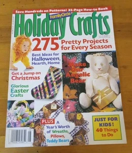 Family Circle Holiday Crafts Magazin Herbst 1995 275 Projekte für jede Jahreszeit - Bild 1 von 3