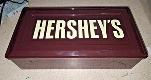  Hershey's Brown Rectangle S'Mores Case Organizer w/Removable Lid - Picture 1 of 4