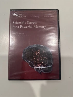Great Courses: Scientific Secrets for a Powerful Memory (DVD, 2012) NEW/SEALED - Image 1 of 4