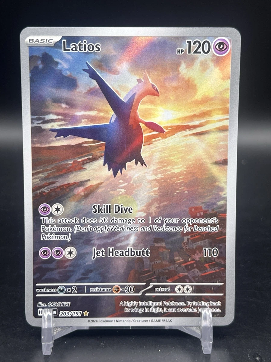 Latios Pokémon TCG Rare Individual Collectible Card Game Cards for