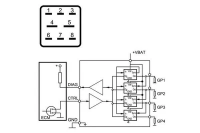 MHG 13 MAHLE Control Unit, glow time for DACIA,MITSUBISHI,NISSAN,OPEL,RENAULT - Image 1 of 2
