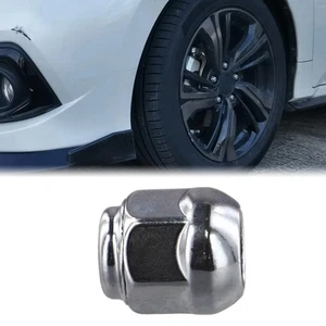Front & Rear Lug Nut for For Civic For CRV with Chrome Plated Finish - Picture 1 of 12
