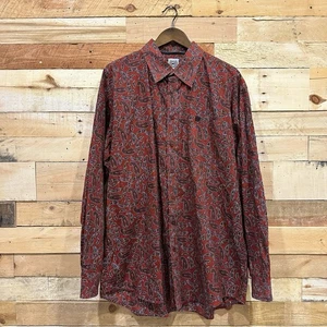 Cinch Shirt Mens XL Paisley Button Down Shirt Western Casual Ranch Cowboy - Picture 1 of 6