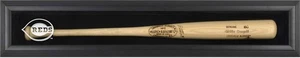 Cincinnati Reds Logo Black Framed Single Bat Display Case - Picture 1 of 1