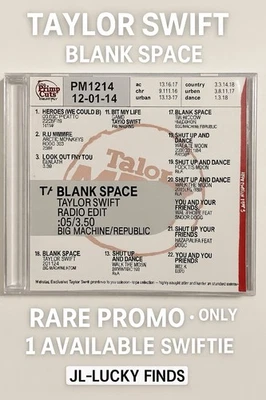 Taylor Swift Blank Space Rare Promo CD Prime Cuts 2014 DJ Sampler Swiftie - Bild 1 von 4