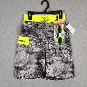 ZeroXposure Youth Swim Trunks NWT with Goggles UPF 50 size 8 - Picture 1 of 11