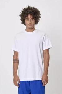 New EVERYBODY WORLD Short Sleeve Trash Tee Shirt, White, Size Small - Picture 1 of 4