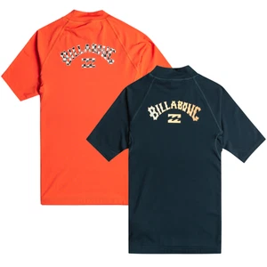 Billabong Kids Arch Fill Short Sleeve Surf Surfing Beach UPF 50 Surt T-Shirt - Picture 1 of 5