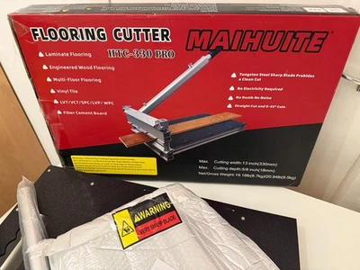 MAIHUITE 13" laminado multi-piso cortador de suelos HTC-330Pro / 003 - Imagen 1 de 4