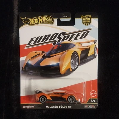 Hot Wheels Premium Car Culture Euro Speed McLaren Solus GT #4/5 Foto 1 de 4
