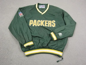 Vintage Green Bay Packers Jacke Herren Extra Large XL Grün Winbbreaker Starter - Bild 1 von 21