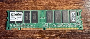Kingston KTA-G4/512 512MB Sdram Dimm 100Mhz for Apple PowerMac G4 Server 350 400 - Picture 1 of 1