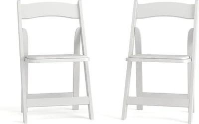 Flash Furniture складной стул серии HERCULES белый деревянный упаковка 2 шт. - Изображение 1 из 4