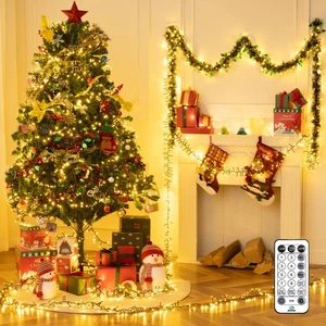 56FT 1000 LED Amount of Cluster Christmas Tree Lights Decorations with Remote... - Bild 1 von 7