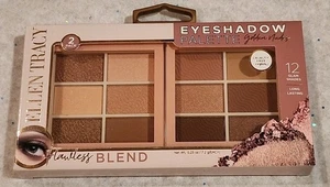 Ellen Tracy - GOLDEN NUDES Eyeshadow Palette - 12 Glam Shades - Flawless Blend - Picture 1 of 2