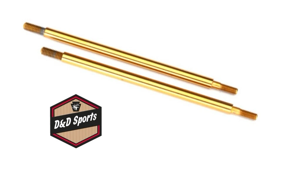 Traxxas 8463T - Rear TiN Coated Shock Shaft, GTR 74mm (2) (UDR) - Image 1 of 1