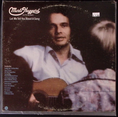 MERLE HAGGARD LET ME TELL YOU ABOUT A SONG CAPITOL RECORDS  VINYL LP  169-27 - Image 1 of 4