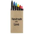 'Handmade with Love' Coloured Crayon Set (CY00027228)