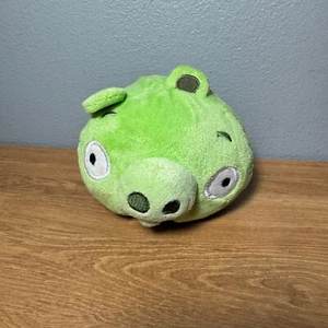 Peluche Angry Birds Green Pig 5"" 2011 Commonwealth - Imagen 1 de 3