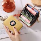 Cat Pattern Clutch Wallet Zipper Card Holder Portable Money Bag  Student