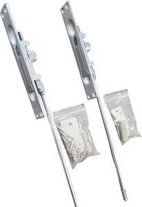 Flush Schrauben - Schwerlast, für Doppeltüren - US26D Edelstahl - 1 Paar - Bild 1 von 1