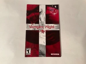 *Manual Only* Vampire Night PS2 Playstation 2 Instructions Book **OEM** - Picture 1 of 2