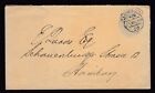 GB QV National Bank India private 2½d stationery fine London #20 hooded cancel