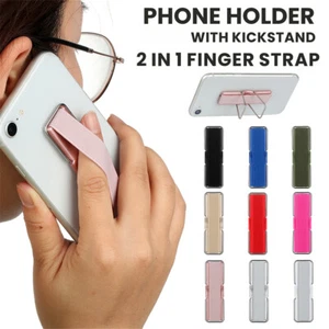 iPhone iPad Tablet Finger Strap Cell Phone Grip Phone Holder Finger Grip - Picture 1 of 20