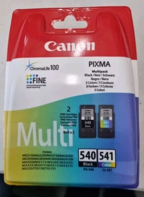 Canon PG-540/CL-541 Multipack Tintenpatrone - Schwarz/Cyan/Magenta/Gelb... - Bild 1 von 2