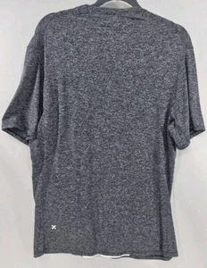 Lululemon Large Shirt Metal Vent Tech Running Stretch Heather Gray Reflective - Picture 1 of 7