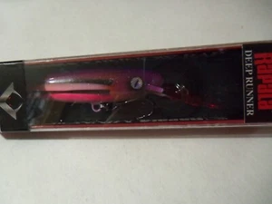 1 Rapala Minnow Rap Lure MR9 VIPER Purple Dace NIP - Picture 1 of 7