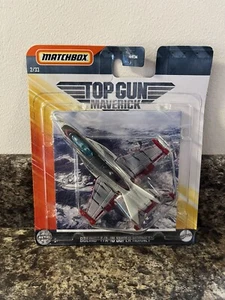 MATCHBOX TOP GUN MAVERICK 2022 02/33 BOEING F/A-18 SUPER HORNET NUOVO sigillato - Foto 1 di 7