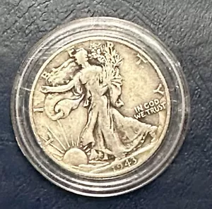 1943 Walking Liberty Half Dollar No Mint Mark (WL00000002) - Picture 1 of 6